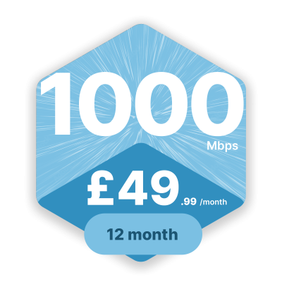 12 month 1000mbps icon